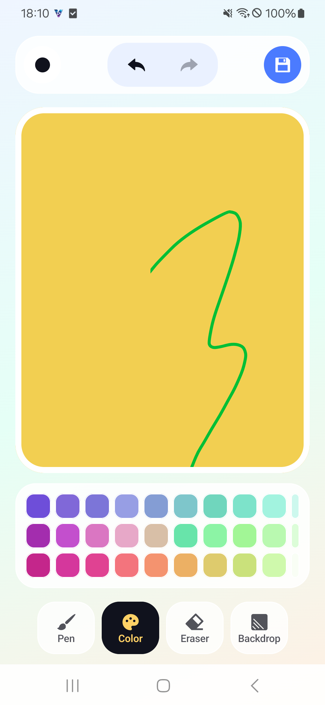 NoveToon color picker